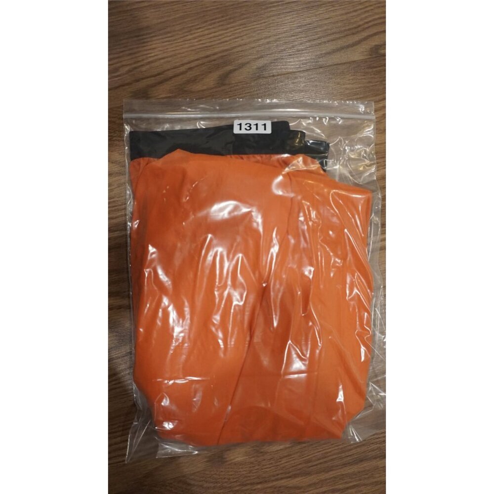 WD.NY Pleated Maxi Skirt - Orange (Size L) - Picture 10 of 10